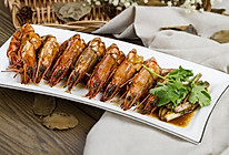 油焖斑节对虾的做法