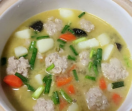 肉丸汤的做法