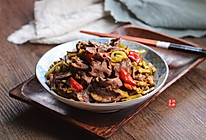 酸刀豆炒猪心#秋天怎么吃#的做法