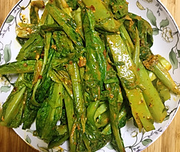 凉拌莴笋尖的做法