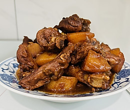 健康美食非重口味的—红烧鸭腿炖土豆的做法