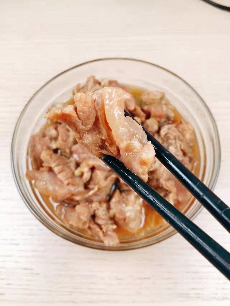 满满胶原蛋白的炖牛肉筋的做法