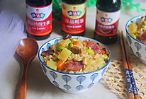 香肠土豆焖饭的做法