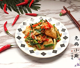 蒜香虎皮豆腐的做法