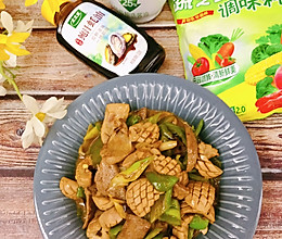 #年在一起 鲜才够味# 肝腰合炒的做法