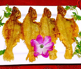 酥炸偏口鱼的做法