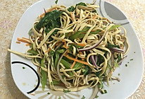豆腐丝拌春菜的做法