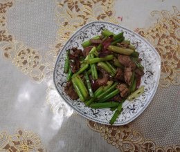 孜然牛肉片的做法