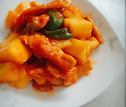 波萝咕老肉的做法