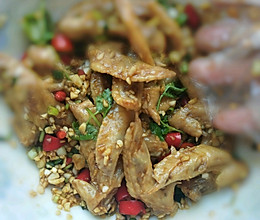 凉拌鸡尖的做法