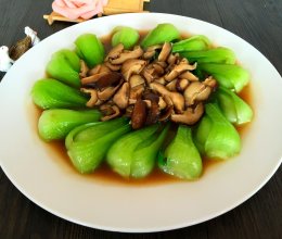 香菇油菜心的做法