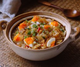 #一蔬一饭皆告白#蟹黄粉丝煲的做法