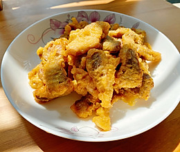 黄金小酥肉的做法