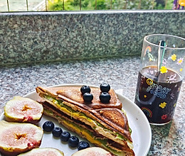 #丘比三明治#最最最基础款三明治懒癌必备的做法