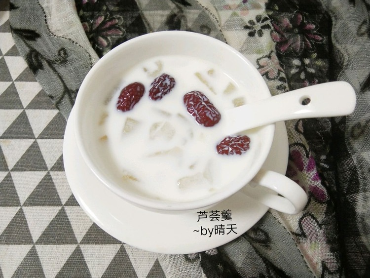 芦荟羹~摘鲜叶做的的做法