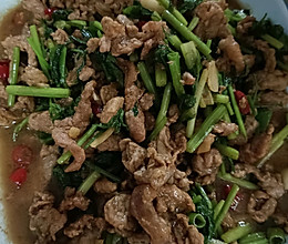 西芹炒肉的做法