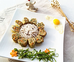 小狮子餐盘画的做法