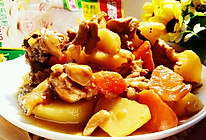 家常炖鸡块#鲜有赞，爱有伴#的做法