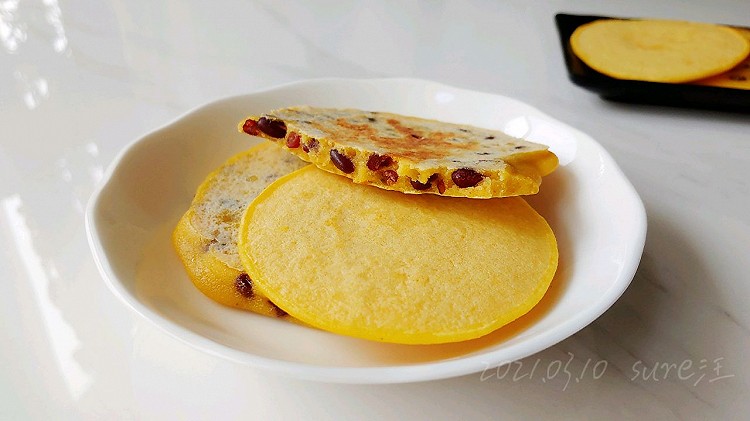 奶油蜜豆玉米饼的做法