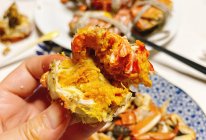 盐焗大闸蟹的做法