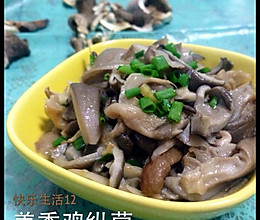 素食～姜香鸡纵菌的做法