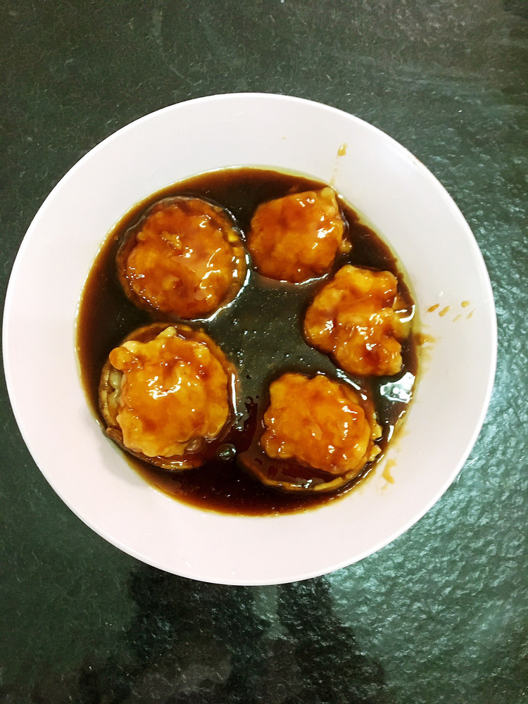 香菇酿虾滑的做法
