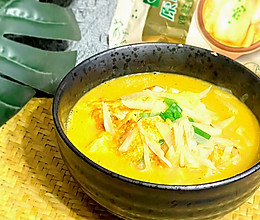 #开启冬日滋补新吃法#煎蛋萝卜汤的做法