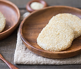 蜜梨芝麻软饼的做法