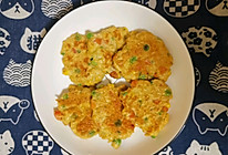 鸡肉蔬菜饼的做法