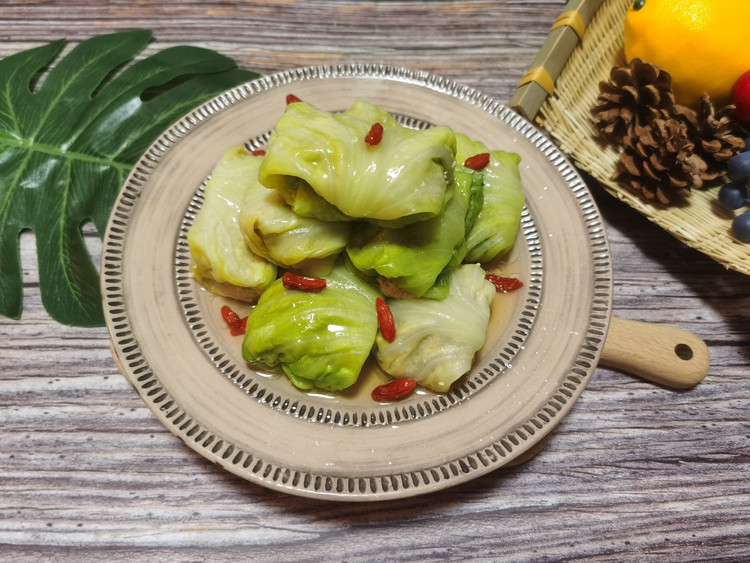 【生酮饮食·真酮】生酮卷心菜包肉的做法