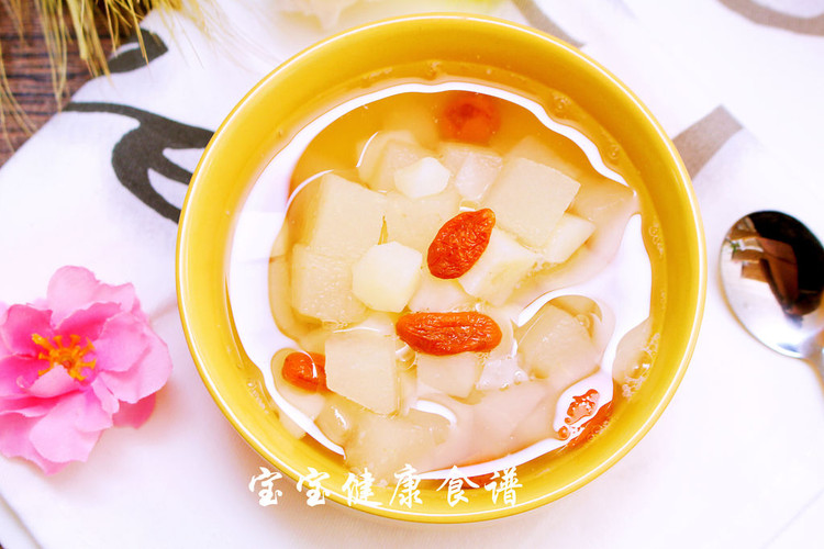 马蹄甜汤  宝宝健康食谱的做法