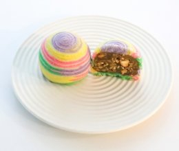 五仁彩虹酥的做法