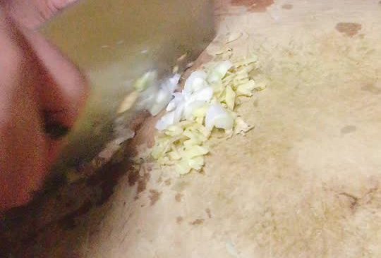 老妈之椒胡子（荠菜版）的做法