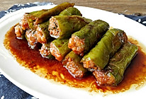 肉馅酿青椒#西王鲜味道#的做法