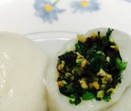 荠菜元宵的做法