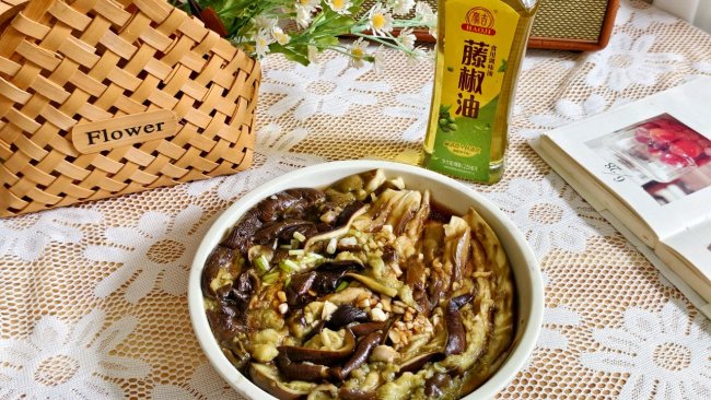 #豪吉藤椒油真香来袭#藤椒凉拌茄子的做法