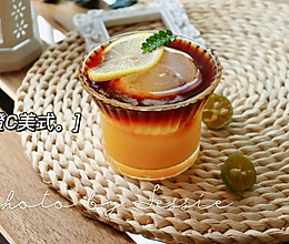 #夏日多巴胺饮品#心愿橙-橙C美式的做法