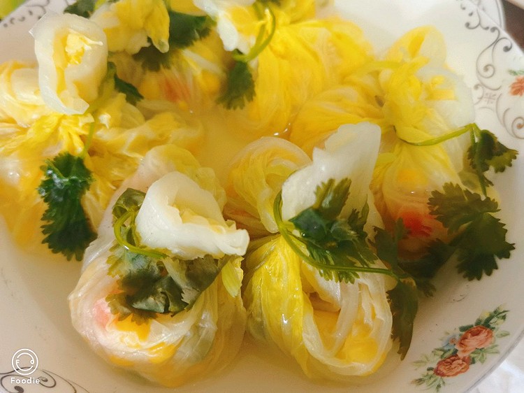 白菜福袋的做法