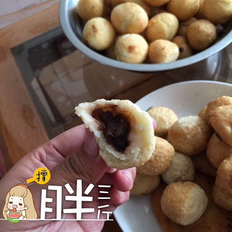 自制炸年糕丸子的做法