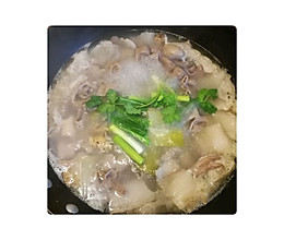 疱汤锅（农家杀猪菜）的做法