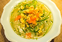 上汤香芋洱海菜的做法