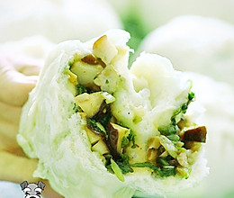 小白菜包子的做法