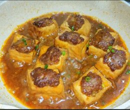 豆腐酿肉的做法