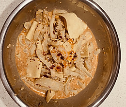 豆皮涮牛肚的做法