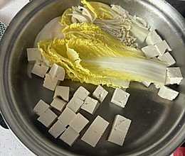 豆腐娃娃菜的做法