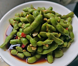 凉拌毛豆夏天必备的做法