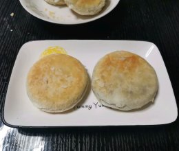 酥酥脆脆的紫薯酥饼的做法