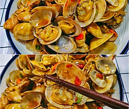 巨好吃！爆炒花蛤，味道堪比大排档！的做法