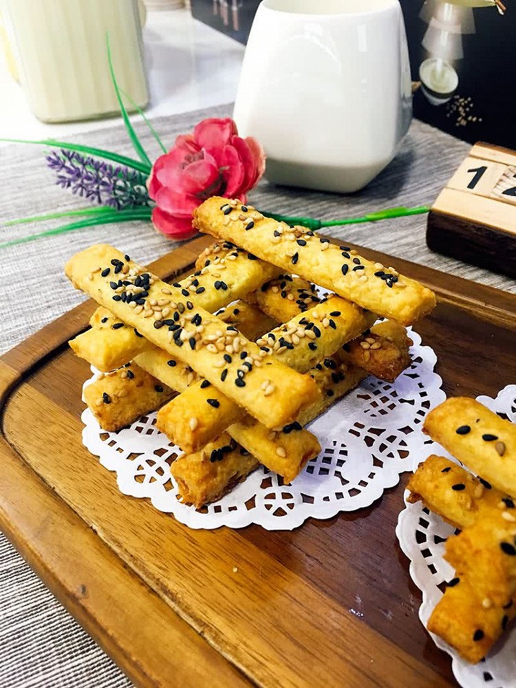 芝麻红薯脆条的做法