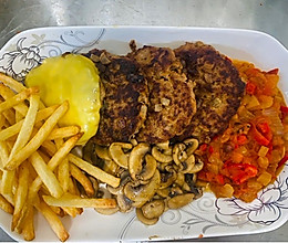 牛肉汉堡排的做法